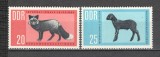 D.D.R.1963 Licitatie internationala de blanuri animale Leipzig SD.125, Nestampilat