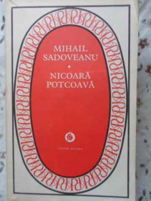 NICOARA POTCOAVA-MIHAIL SADOVEANU foto