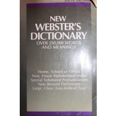 NEW WEBSTER S DICTIONARY