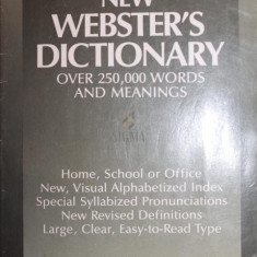 NEW WEBSTER S DICTIONARY