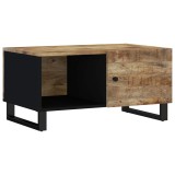 Masuta de cafea, 80x50x40 cm, lemn masiv mango/lemn prelucrat