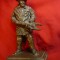 Statueta Miner - Anglia -h=17x8 cm , posibil ceramica