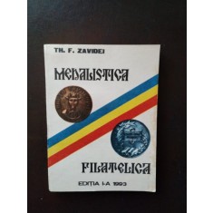 Th. F. Zavidei - Medalistica Filatelica (cu dedicatie)