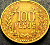 Moneda exotica 100 PESOS - COLUMBIA , anul 1994 * cod 1510