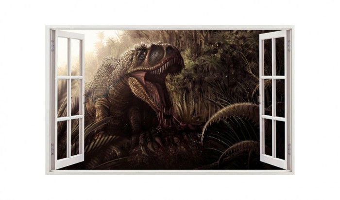 Sticker decorativ cu Dinozauri, 85 cm, 4382ST