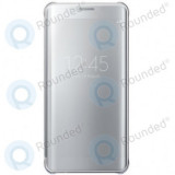 Husa Samsung Galaxy S6 Edge+ Clear View argintie EF-ZG928CSEGWW