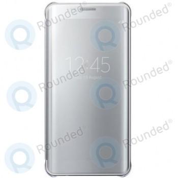 Husa Samsung Galaxy S6 Edge+ Clear View argintie EF-ZG928CSEGWW foto