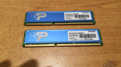 Ram PC Patriot 4GB (2X2GB) DDR3 PSD34G1333KH foto