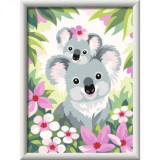 Creart - Pictura Koala Cu Pui, Ravensburger