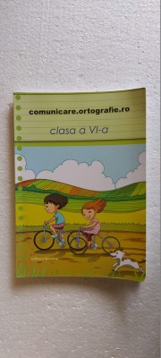 COMUNICARE ORTOGRAFIE CLASA A VI A foto