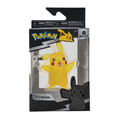 Figurina de actiune, Pokemon, 7.5cm, Pikachu Translucent foto