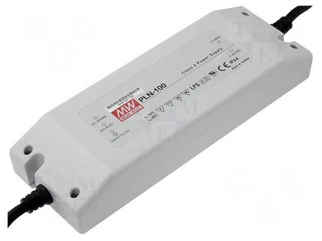 Alimentator LED 96W 24V 4A PLN-100-24