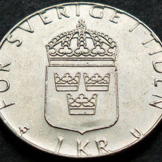 Moneda 1 COROANA - SUEDIA, anul 1979 *cod 3666 A