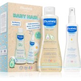 Mustela B&eacute;b&eacute; Baby Hair set cadou pentru nou-nascuti si copii
