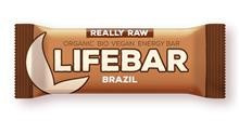 Lifebar Baton cu Nuci Braziliene Raw Bio Lifefood 47gr Cod: 8594071484576 foto