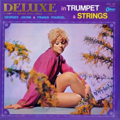 Vinil LP &amp;quot;Japan Press&amp;quot; Georges Jouvin, Franck Pourcel Et Son Grand Orchestre &amp;lrm;&amp;ndash; Deluxe In Trumpet &amp;amp; Strings (VG+) foto