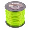 Fir trimmer Powermat 2.4mm x 100m, profil stea, miez sintetic ranforsat, rezistent, pentru cositoare iarba