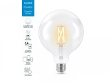 Cumpara ieftin Bec LED inteligent vintage (decorativ) WiZ Connected Filament ClearG125 ,Wi-Fi,, E27