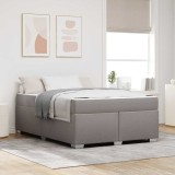 Cumpara ieftin Cadru de pat Gri taupe 160 x 200 cm țesătură