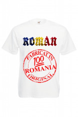 TRICOU PERSONALIZAT &amp;quot;FABRICAT IN ROMANIA&amp;quot; foto