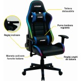 Scaun Gaming RGB, Vision Touch