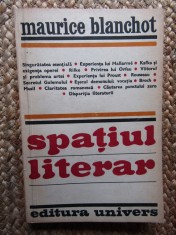 SPATIUL LITERAR-MAURICE BLANCHOT