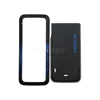 Nokia 5310 față și capac pentru baterie albastru foto