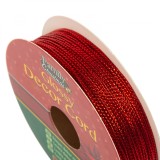 Snur decor stralucitor - 10 m - rosu Best CarHome