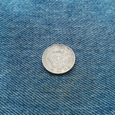 3 Pence 1950 Africa de Sud argint , South Africa