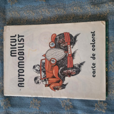 Carte copii Micul automobilist vintage