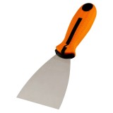 Spaclu din otel inoxidabil 75 mm pentru zidarie, cu maner bi-material