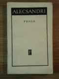 PROZA de VASILE ALECSANDRI , 1967