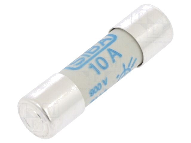 Siguranţă SIBA gR 10A 900VDC 10,3x38mm
