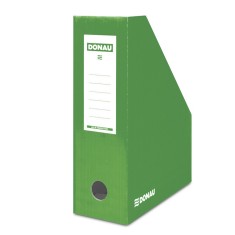 Suport Vertical Pentru Cataloage, A4 - 10cm Latime, Din Carton Laminat, Donau - Verde foto