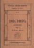 Limba romana (Compendiu), Volumul al II-lea - Sintaxa