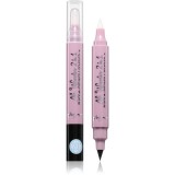 Lovely No Worries 2 in 1 tuș dublu și creion corector culoare Black 1 buc