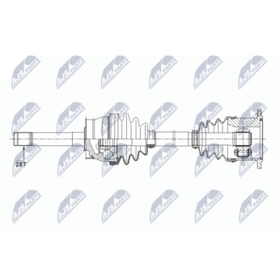Planetara Nissan Terrano, 2.4i, 2, 7td 1996; Pick-Up D21 2.4, 2.5d 4wd 191998, Pathfinder 3.3, 3.5 192004, Fata, Stanga, Dreapta, 39131G00 foto
