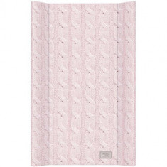 Blat de Infasat cu Intaritura 50x70 cm Cable Stitch Pastel Collection Roz foto