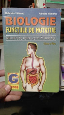 Biologie. Functiile de nutritie. Clasa a VII-a &amp;amp;#8211; Gabriela Valeanu foto