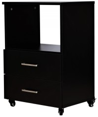 Etajera Cosmetica Cu Sertare Pentru Salon 1226 Dulap Universal Masa Troler Pe Roti 2 Sertare foto