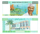 Djibouti 10 000 10000 Francs 2009 P-45a UNC