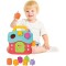 Casuta Sortator Bebe, 6 forme geometrice, multicolor