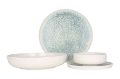 Rinart Set de vesela - Asel - 24 bucăți - 6 persoane - Porţelan