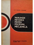 M. M. Popovici - Indrumari metodice pentru disciplina mecanica (Editia: 1983)