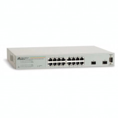 SWITCH ALLIED TELESIS GS950/16 10/100 x 16 SFP x 2 managed rackabil Layer 2 carcasa metalica &amp;amp;quot;AT-GS950/16-50&amp;amp;quot; foto