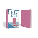 NIV, Value Thinline Bible, Large Print, Imitation Leather, Pink