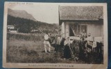Carte postala, Locuitori ai satelor rom&acirc;nești &icirc;n costume populare, inceput de secol XX
