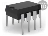Optocuplor THT Ch: 1 OUT: controler IGBT 3,75kV DIP8 25kV/&mu;s BROADCOM