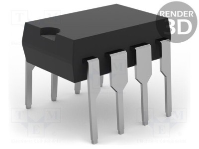 Controler PWM INFINEON 10,3A 100kHz DIP8 pentru Flyback 0&amp;divide;75% foto