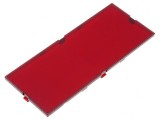Panou Frontal Modulbox Roșu 42x102x2.6mm